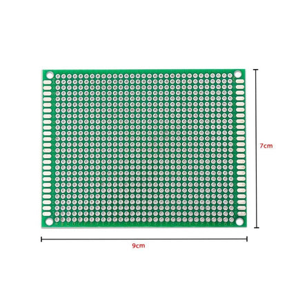 7 x 9 cm Universal PCB Prototype Board Single-Sided 2.54mm Hole Pitch