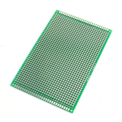 Double-Sided Universal PCB Prototype Board, 8x12 cm