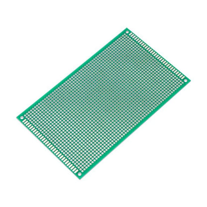 Double-Sided Universal PCB Prototype Board, 9x15 cm