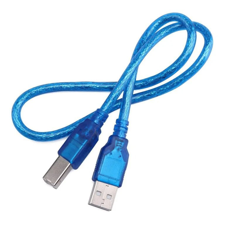 Cable For Arduino UNO/MEGA, USB 2.0 A-B Male Printer Cable – 100cm, 3.28FT