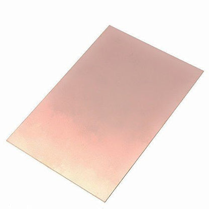 Double-Sided Copper Clad Printed Circuit Board, 10x7cm, 1.5mm Thickness