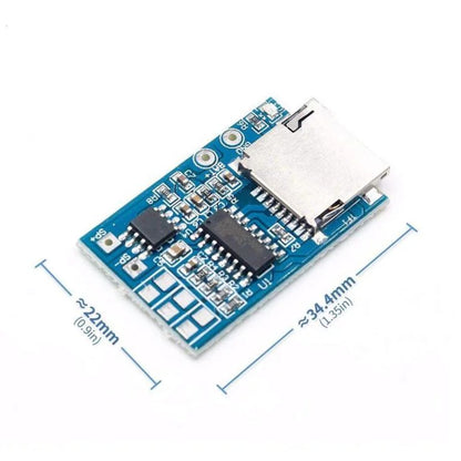 GPD2846A TF Card MP3 Decoder Board with 2W Amplifier Module