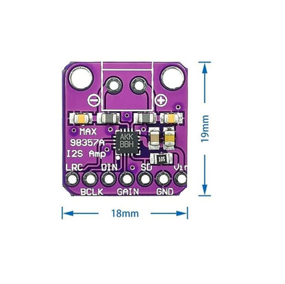 MAX98357 I2S 3W Class D Amplifier Audio Decoder Module - Filterless