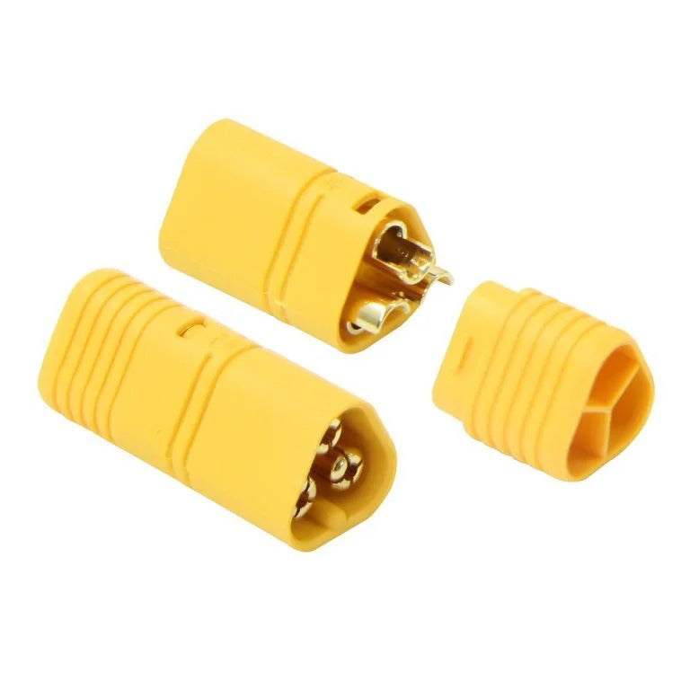 MT30 3-Pole Male+Female Motor/ESC Connector Set (1 Set)