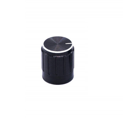 Black Rotary Potentiometer Knob Switch Cap