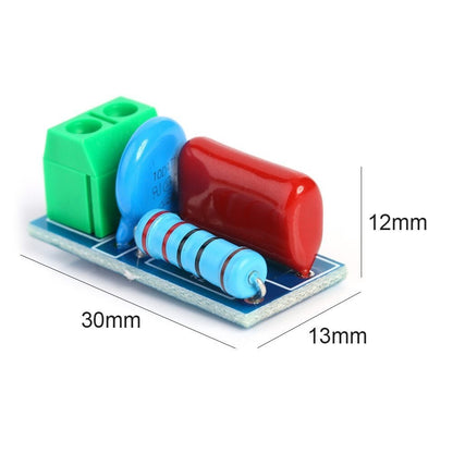 RC Absorption/Snubber Circuit Module for Relay Contact Protection - Surge Resistance