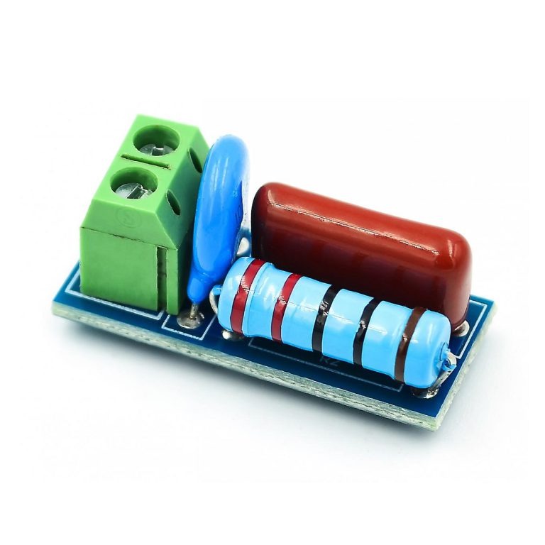 RC Absorption/Snubber Circuit Module for Relay Contact Protection - Surge Resistance