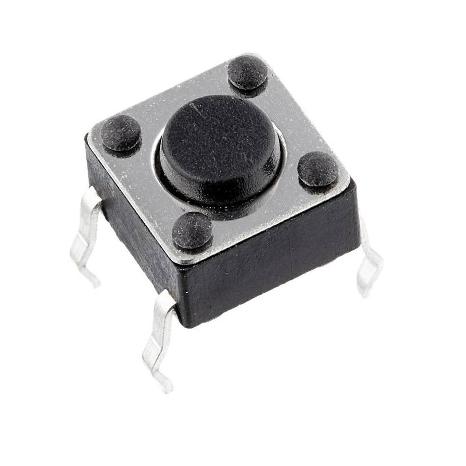 Tactile Push Button Switch 6x6x5mm - Push-to-ON Button