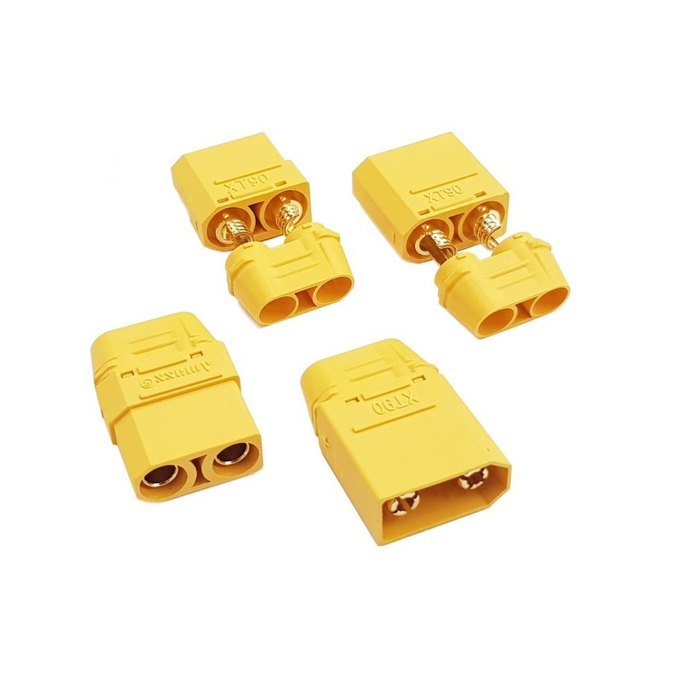 1 Pair of XT90 Male/Female Connectors with Housing