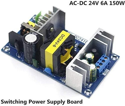 24V 6A-9A Step Down Power Supply Module - 150W AC-DC Buck Converter (100V-240V)