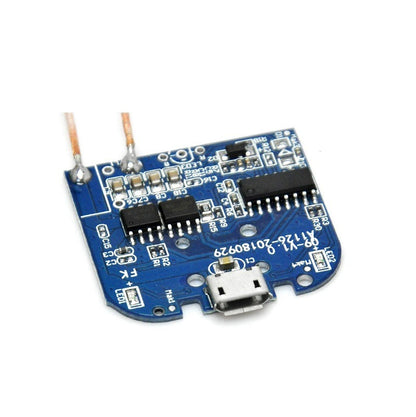 Wireless Phone Charging Transmitter PCBA Circuit Board: Qi Standard Micro USB Input, DC 5V with Coil