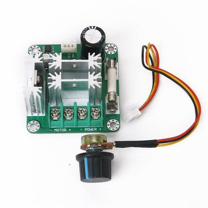 PWM Variable Speed Control Switch: DC Motor Governor, 6V-90V, 15A