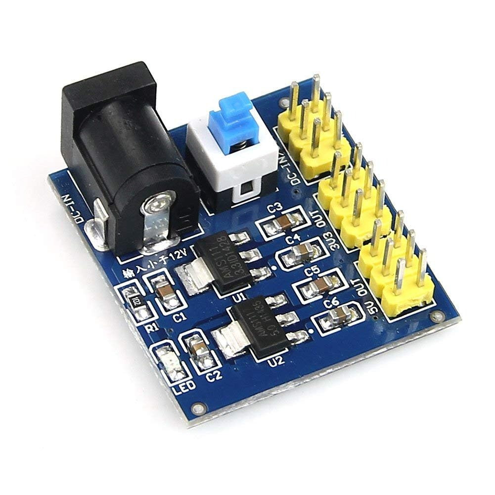 Multi-Output Voltage Conversion Power Module: DC-DC 12V to 3.3V, 5V, 12V