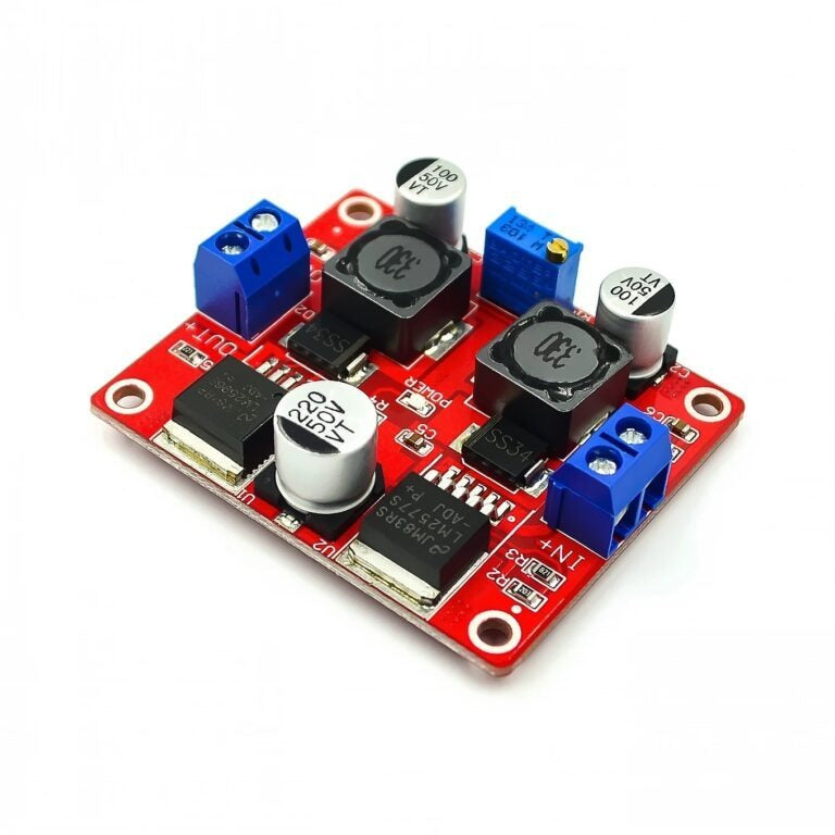 DC-DC Adjustable Step-Up and Step-Down Power Supply Module: LM2596S & LM2577S