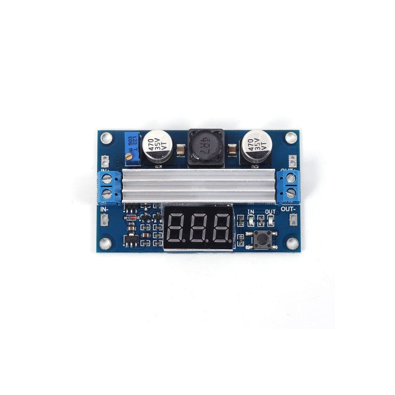 LTC1871 DC-DC High Power Adjustable Step-up Module 3.0~35V to 3.5~35V 100W with Digital Display Voltmeter