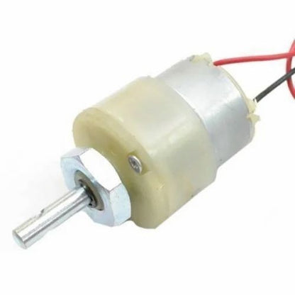 12V DC Center Shaft Gear Motor - 150 RPM