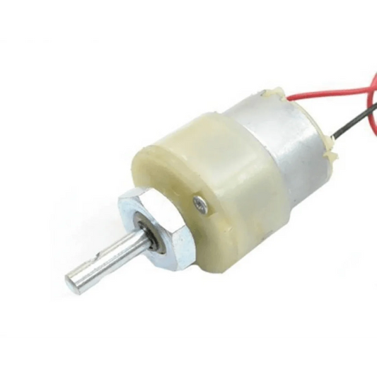 12V DC Centre Shaft Geared Motor - 3.5 RPM