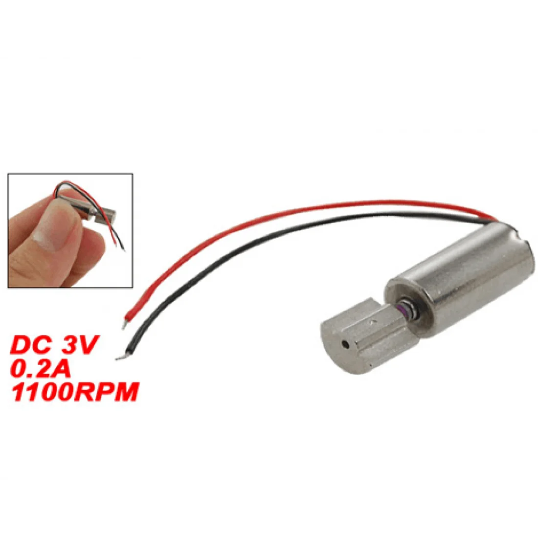 Micro Vibration Motors for Mini Projects - Arduino, Raspberry Pi Compatible | 2.4 to 3.6V