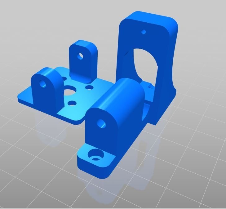 Motor Mount Tilt Mechanism with SG90 Servo | 3D Printed Product