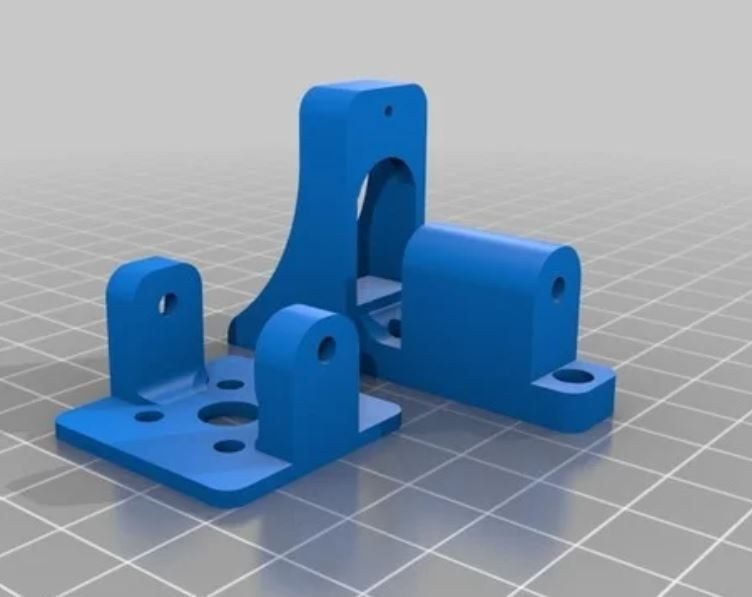 Motor Mount Tilt Mechanism with SG90 Servo | 3D Printed Product