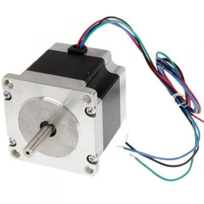 NEMA23 Dual Shaft Hybrid Stepper Motor - 7.2 kgcm, Unipolar