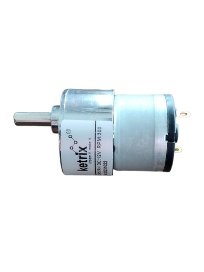 12V Offside Geared Motor - 10 RPM, High Torque