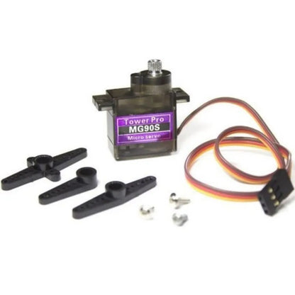 TowerPro MG90S Mini Digital Metal Gear Servo Motor - 360 Degree Rotation