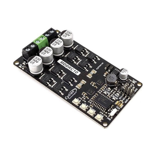 Cytron 10Amp DC Motor Driver for R/C - 7V to 30V (2 Channel, Model: MDDRC10)