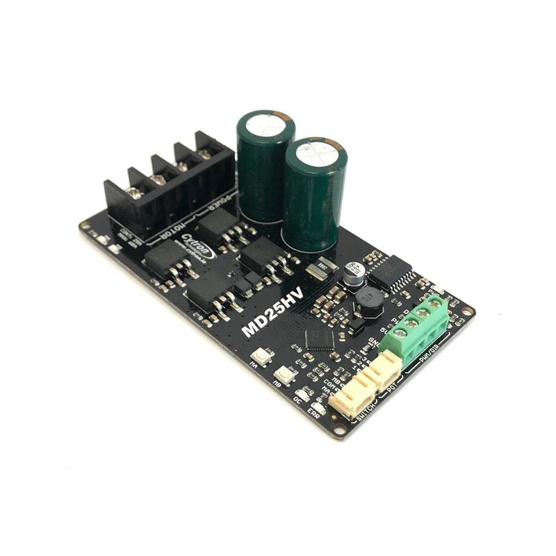 Cytron 25A DC Motor Driver with Switch Control Potentiometer - 7V to 58V (MD25HV POT)