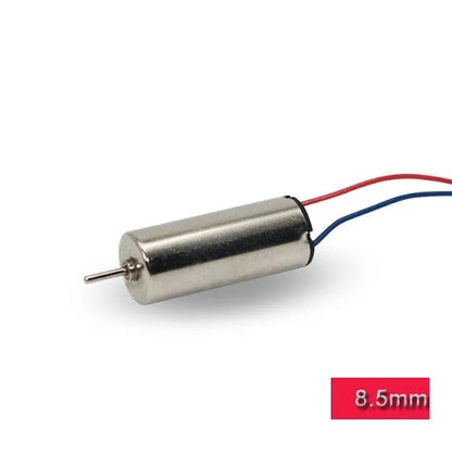 8520 8.5x20mm Magnetic Micro Coreless Motor with 75mm Propeller - Pack of 2