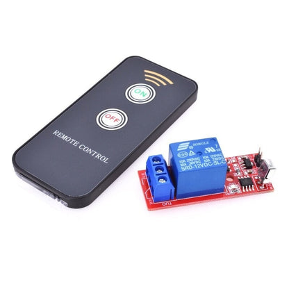 DC 12V 1-Channel Relay Module Infrared IR Remote Switch Control