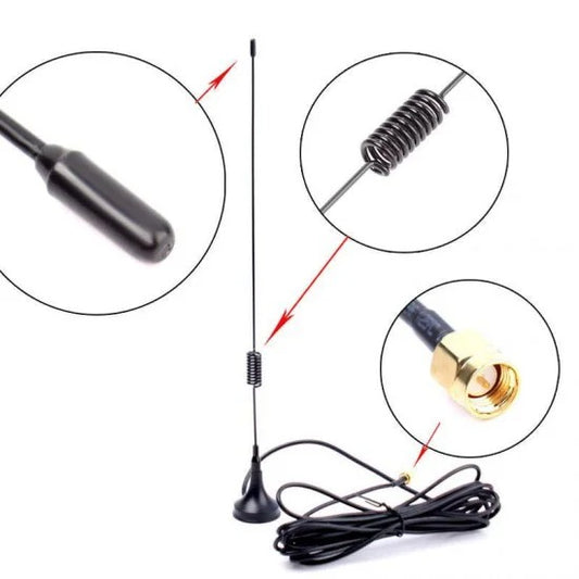 GSM Magnetic Antenna 6dBi SMA with 3m Cable