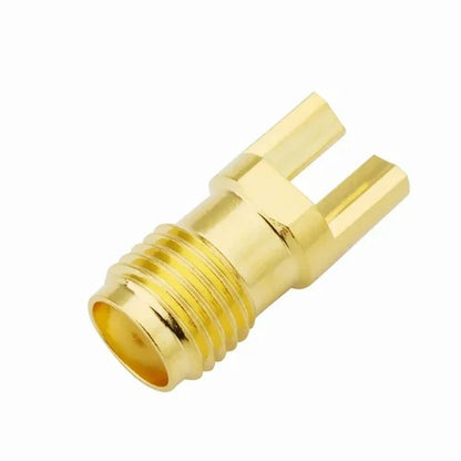 SMA Female Straight Edge PCB Mount Connector for 1.6mm PCB