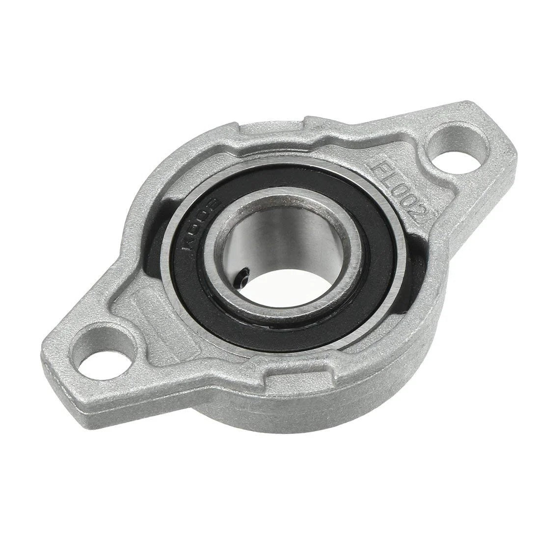 Zinc Alloy Pillow Block Flange Bearing - 15mm Inner Diameter (Model KFL002)