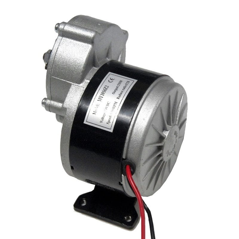 MY1016Z3 24V 350W 300RPM Geared DC Motor for Ebike Bicycle