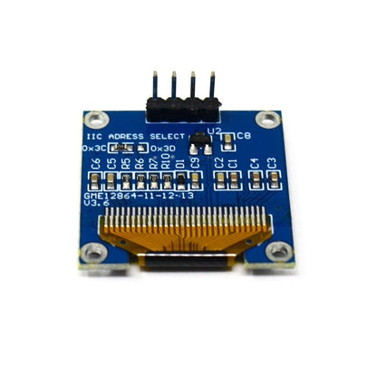 White 0.96 Inch I2C/IIC 4-pin OLED Display Module