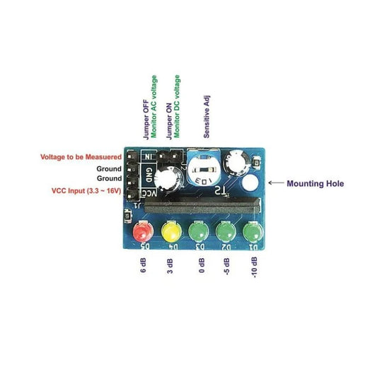 KA2284 Power Level Indicator Module - Battery Pro Audio Level Indicator