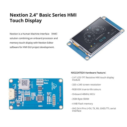 Nextion BASIC NX3224T024 2.4€³ TFT HMI LCD Touch Display