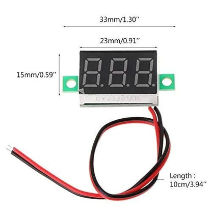 0.36 inch Two-Wire Digital Voltmeter, DC 4.5-30V