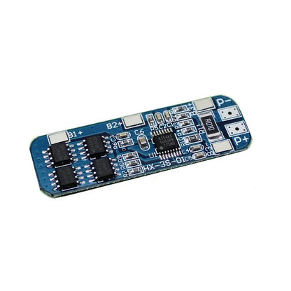 3S 11.1V 10A Lithium Battery Overcharge and Over-current Protection Board: 18650