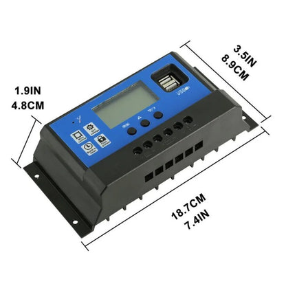 Intelligent LCD Solar Charge Controller: 40A