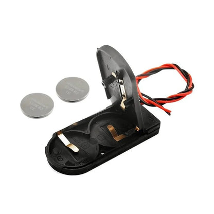 CR2032 Coin Cell Battery Holder Case Box: 2x3V with Wire Lead ON-Off Switch