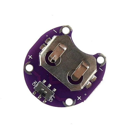 LilyPad CR2032 Coin Cell Battery Holder Module