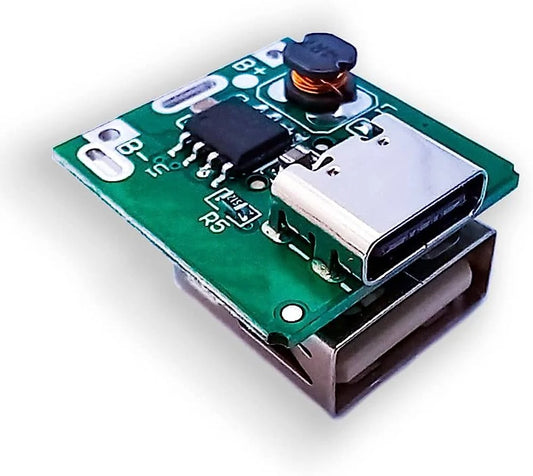 Type-C USB 5V 1A Step-Up Boost Converter Power Bank Charging Module with Charging Protection