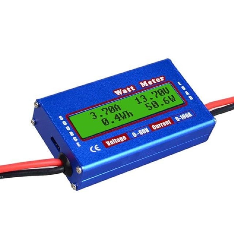 100A High Precision Watt Meter and Power Analyzer Module